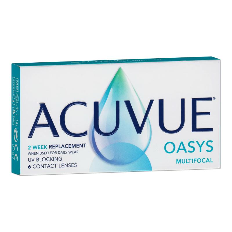 Acuvue Oasys Multifocal | 6er-Pack | Addition High: +2.00 bis +2.50