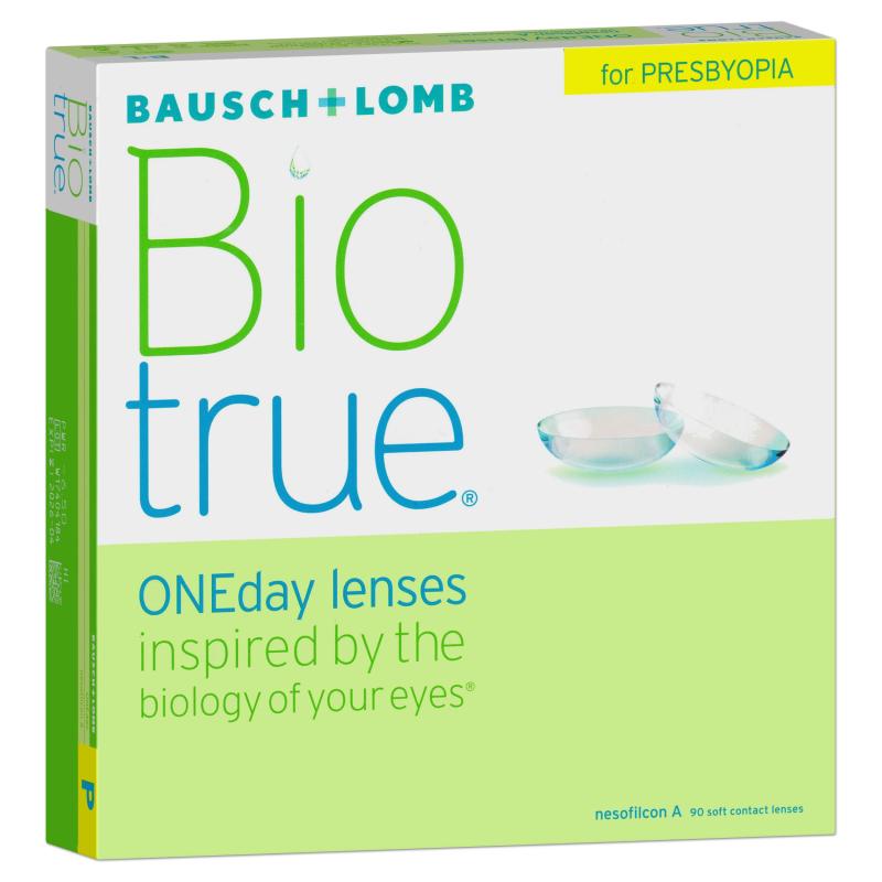 Biotrue ONEDay for Presbyopia | 90er-Pack | Addition HIGH(+1,75 - +2,50)