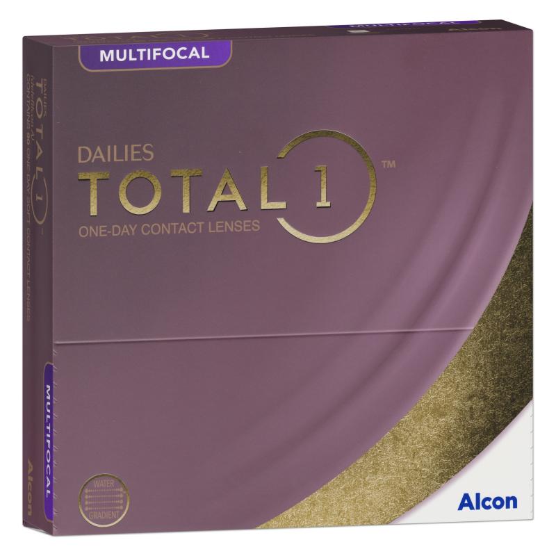 Dailies Total 1 Multifocal | 90er-Pack | Addition HI(MAX ADD+2,50)