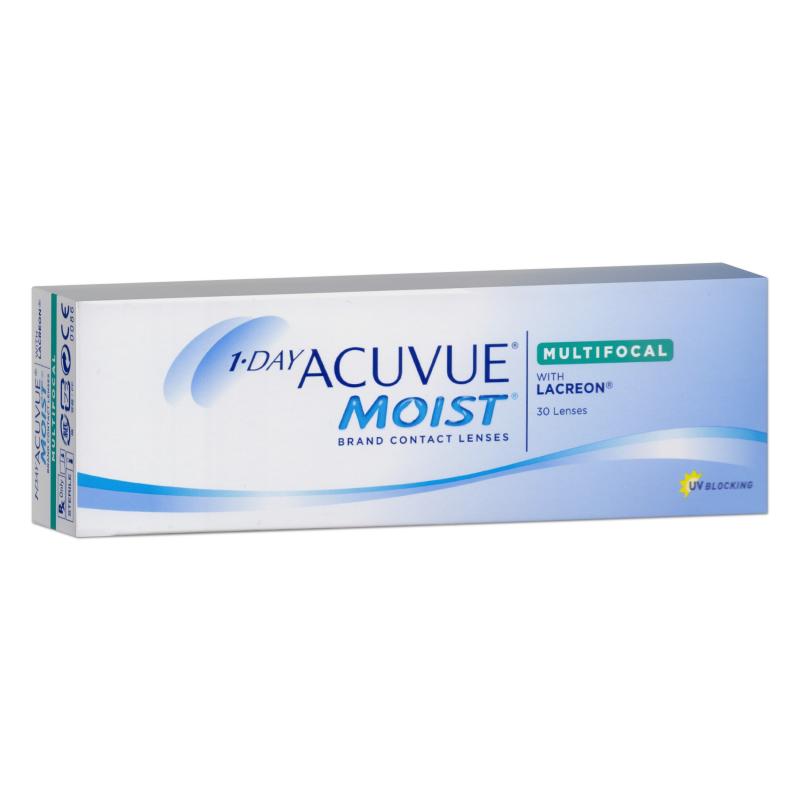 1-Day Acuvue Moist Multifocal | 30er-Pack | Addition HIGH(MAX ADD+2,50)
