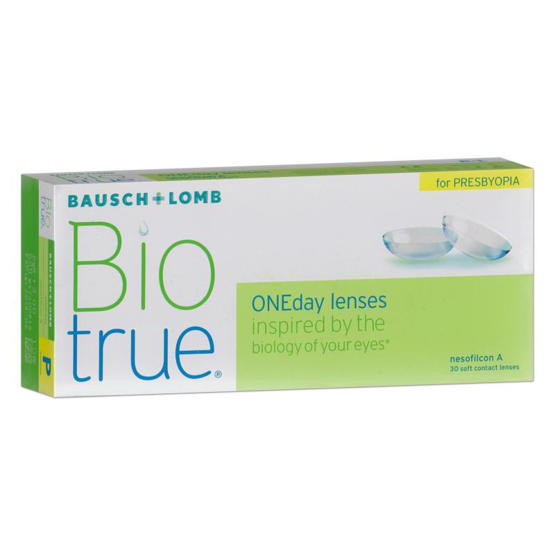 Biotrue ONEDay for Presbyopia | 30er-Pack | Addition LOW(+0,75 - +1,50)