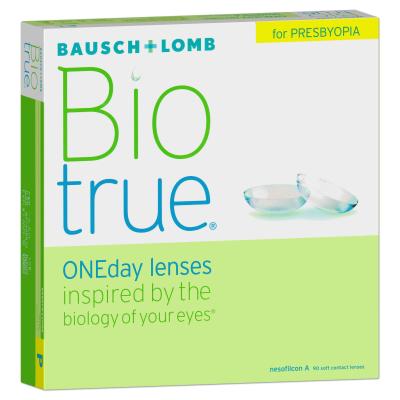 Biotrue ONEDay for Presbyopia | 90er-Pack | Addition LOW(+0,75 - +1,50)