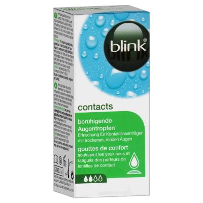 Blink  contacts  Flasche